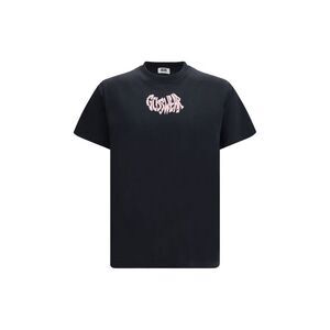 GCDS Gray Cotton Men's T-Shirt